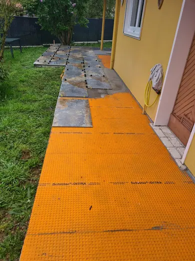Chantier de rénovation en Meurthe-et-Moselle