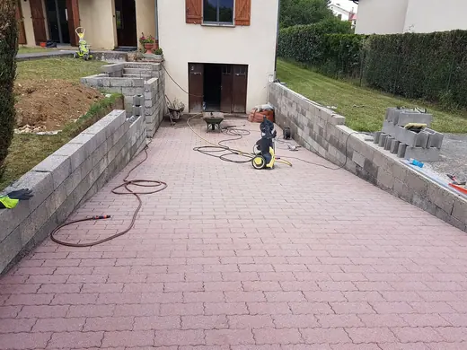 Chantier de rénovation en Meurthe-et-Moselle